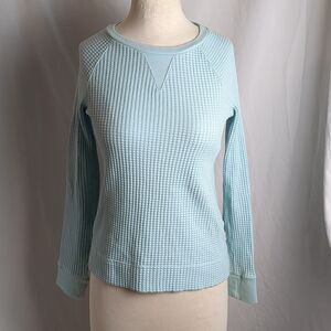 The North Face Women Blue Long Sleeves Shirt Size S